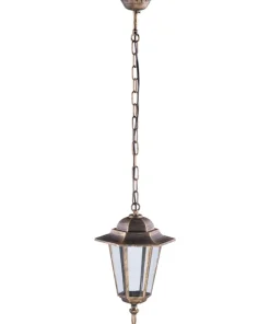 Wisząca lampa na łańcuchu K-5009H CZ/ZŁ STANDARD | Kaja Oświetlenie*Sklep Kaja New