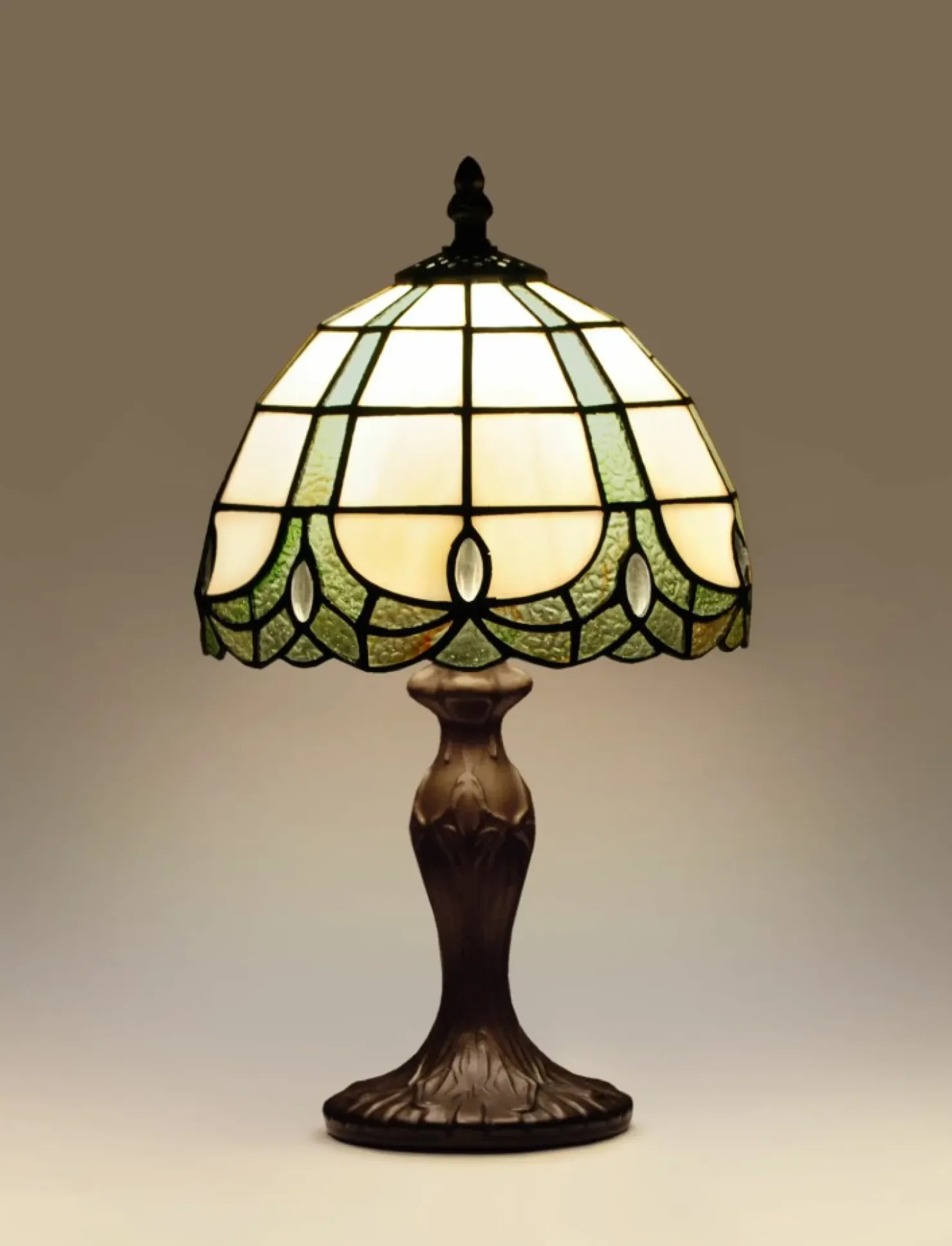 Witrażowa, elegancka lampka stołowa K-G082166 PAPI | Kaja Oświetlenie*Sklep Kaja Cheap
