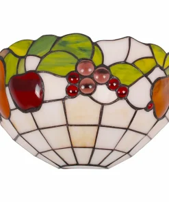 Witrażowa lampa ścienna z owocami K-W12550 FRUIT | Kaja Oświetlenie*Sklep Kaja Clearance