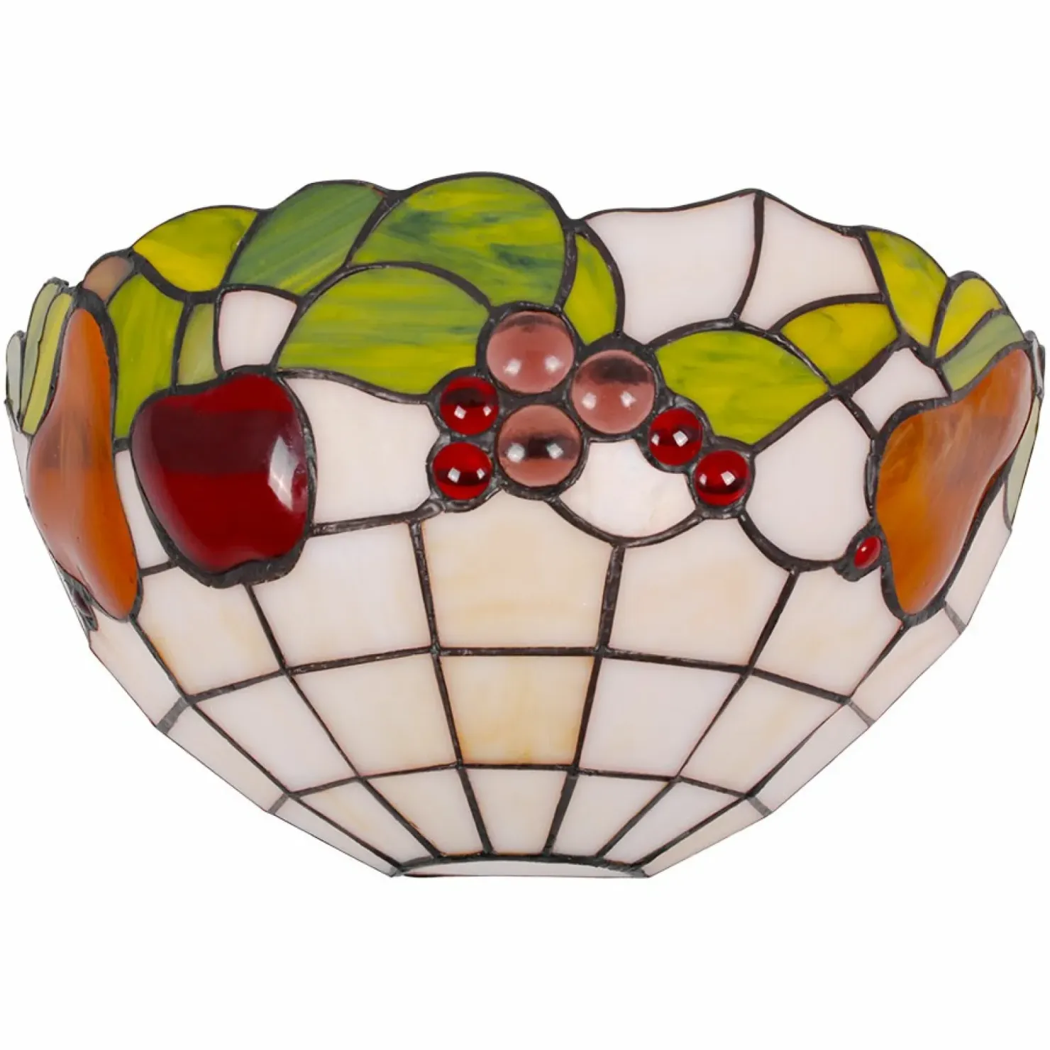 Witrażowa lampa ścienna z owocami K-W12550 FRUIT | Kaja Oświetlenie*Sklep Kaja Clearance