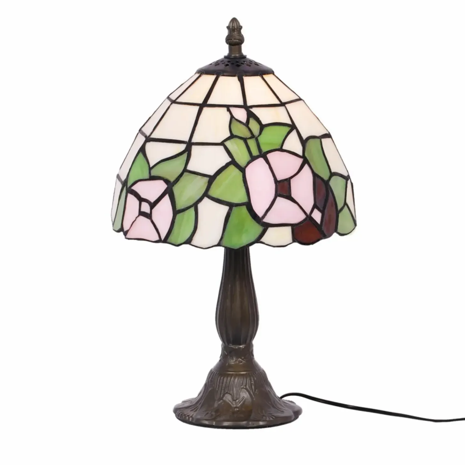 Witrażowa, nietuzinkowa lampka stołowa K-G08529 TECO | Kaja*Sklep Kaja Flash Sale