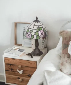 Witrażowa, nietuzinkowa lampka stołowa K-G08529 TECO | Kaja*Sklep Kaja Flash Sale
