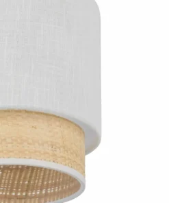 Sale Sklep Kaja Wąska, abażurowa lampa wisząca do jadalni TK 5652 BOHO NEW WHITE