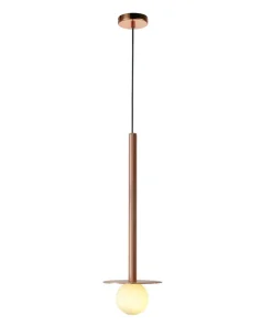 Clearance Sklep Kaja Wąska lampa wisząca do łazienki LP-048/1PS GR BOLITA | Kaja
