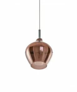 Clearance Sklep Kaja Wąska lampa wisząca w kolorze m AZ3077 AMBER | Kaja miedziany