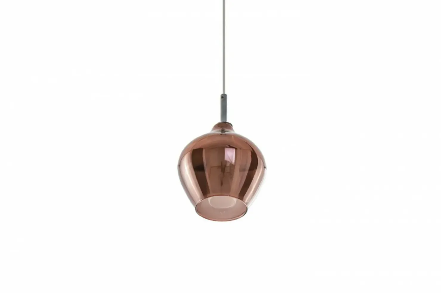 Clearance Sklep Kaja Wąska lampa wisząca w kolorze m AZ3077 AMBER | Kaja miedziany