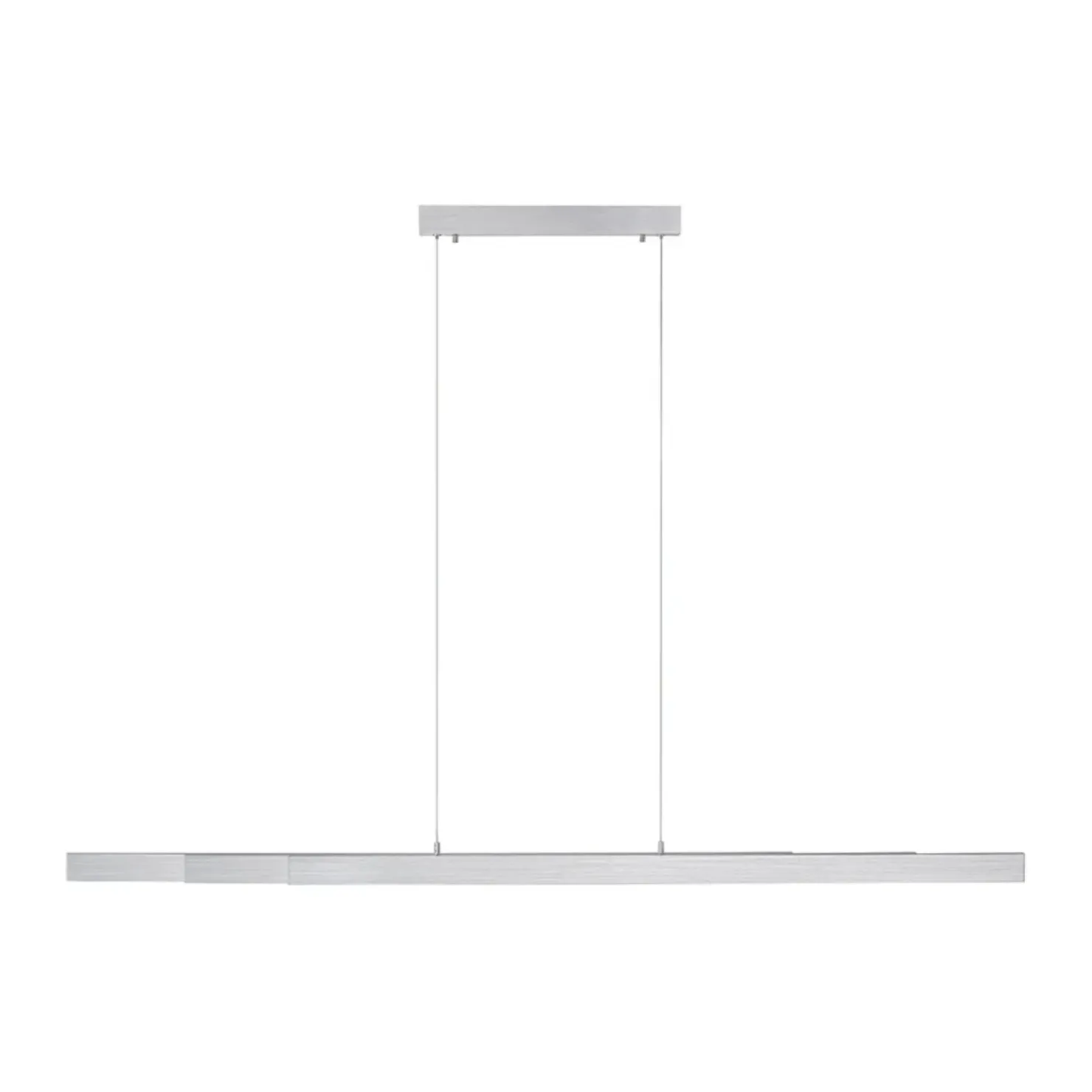 Clearance Sklep Kaja Wąska, wisząca lampa sufitowa LED 11660-95 z serii LUZI | Kaja szary