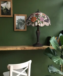 Wyjątkowa lampa stołowa, do stylowego salonu K-G16835 z serii ROSE*Sklep Kaja Store