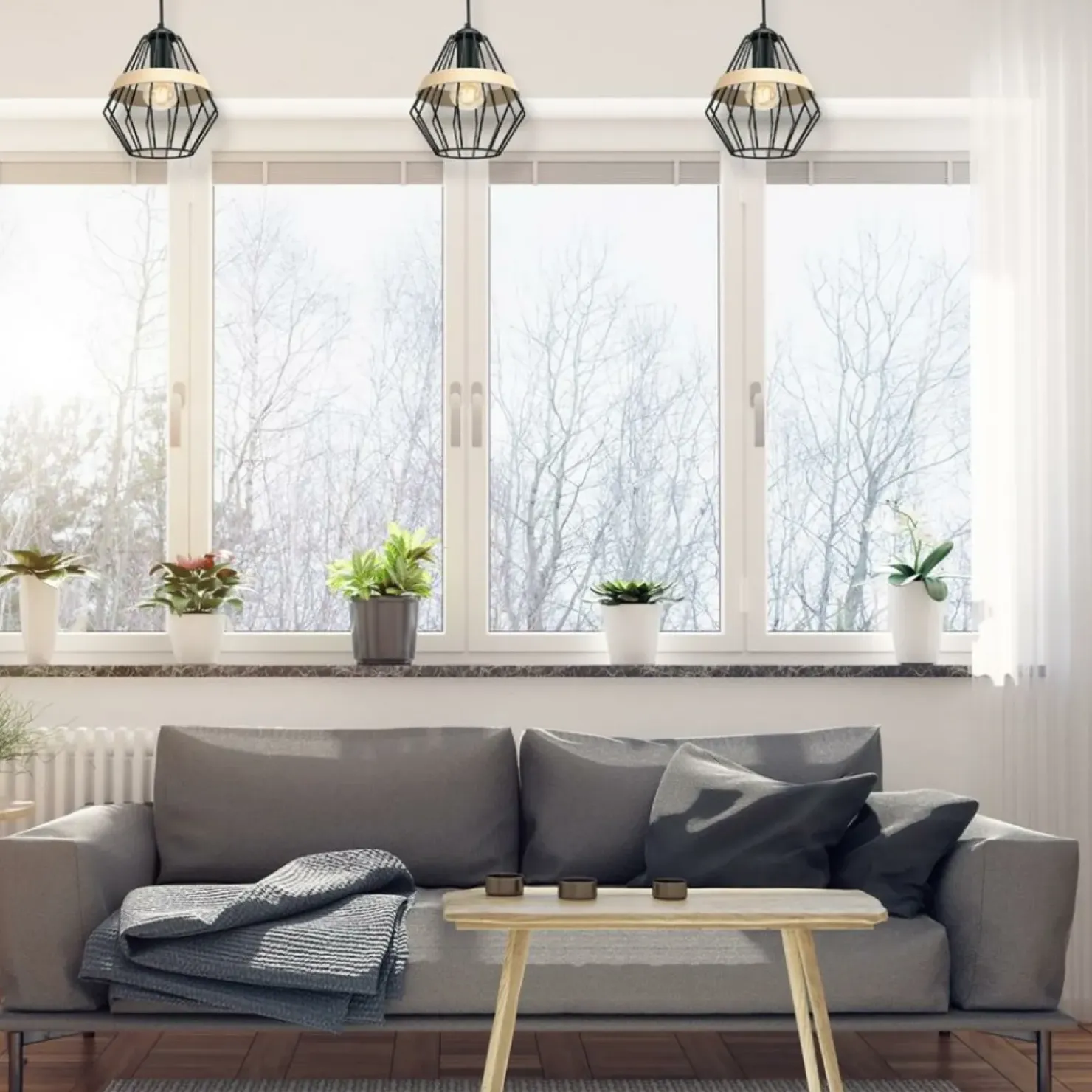 Sale Sklep Kaja Wyjątkowa lampa wisząca z regulowaną wysokością MLP5524 z serii CLIFF | Kaja Ośw