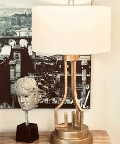 Wymyślna lampa nocna z abażurem GN-LEMURIA-TL z serii LEMURIA*Sklep Kaja Cheap