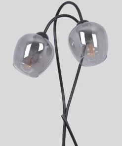 Wysoka lampa stojąca w kolorze grafitowym K-5198 z serii SARA | Kaja*Sklep Kaja New