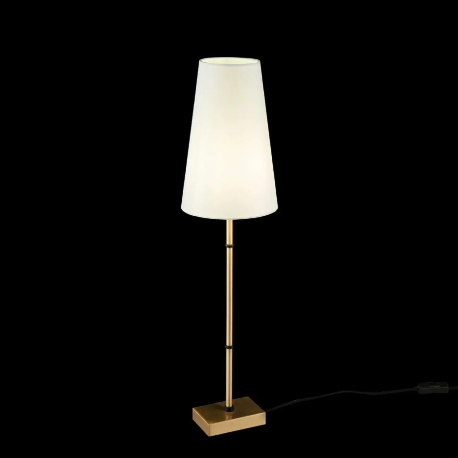Wysoka, smukła lampa stołowa H001TL-01BS ZARAGOZA | Kaja Oświetlenie*Sklep Kaja Discount