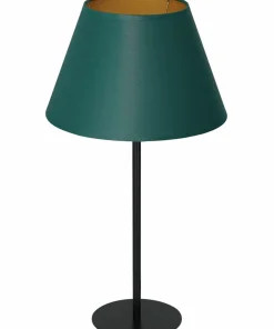 Wysoka, zielono-złota lampka stołowa LX 3560 z serii ARDEN | Kaja*Sklep Kaja Hot