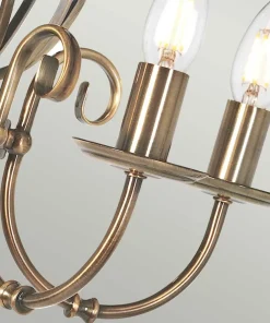 Wyszukana lampa wisząca, pałacowa ART5-AGD-BRASS z serii ARTISAN*Sklep Kaja Flash Sale