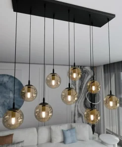 Store Sklep Kaja Wyszukana lampa wisząca z regulacją wysokości 713/9 | Kaja Oświetlenie