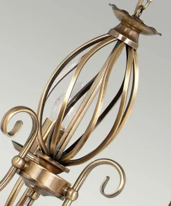 Wytworna lampa wisząca do jadalni ART3-AGD-BRASS z serii ARTISAN*Sklep Kaja Hot