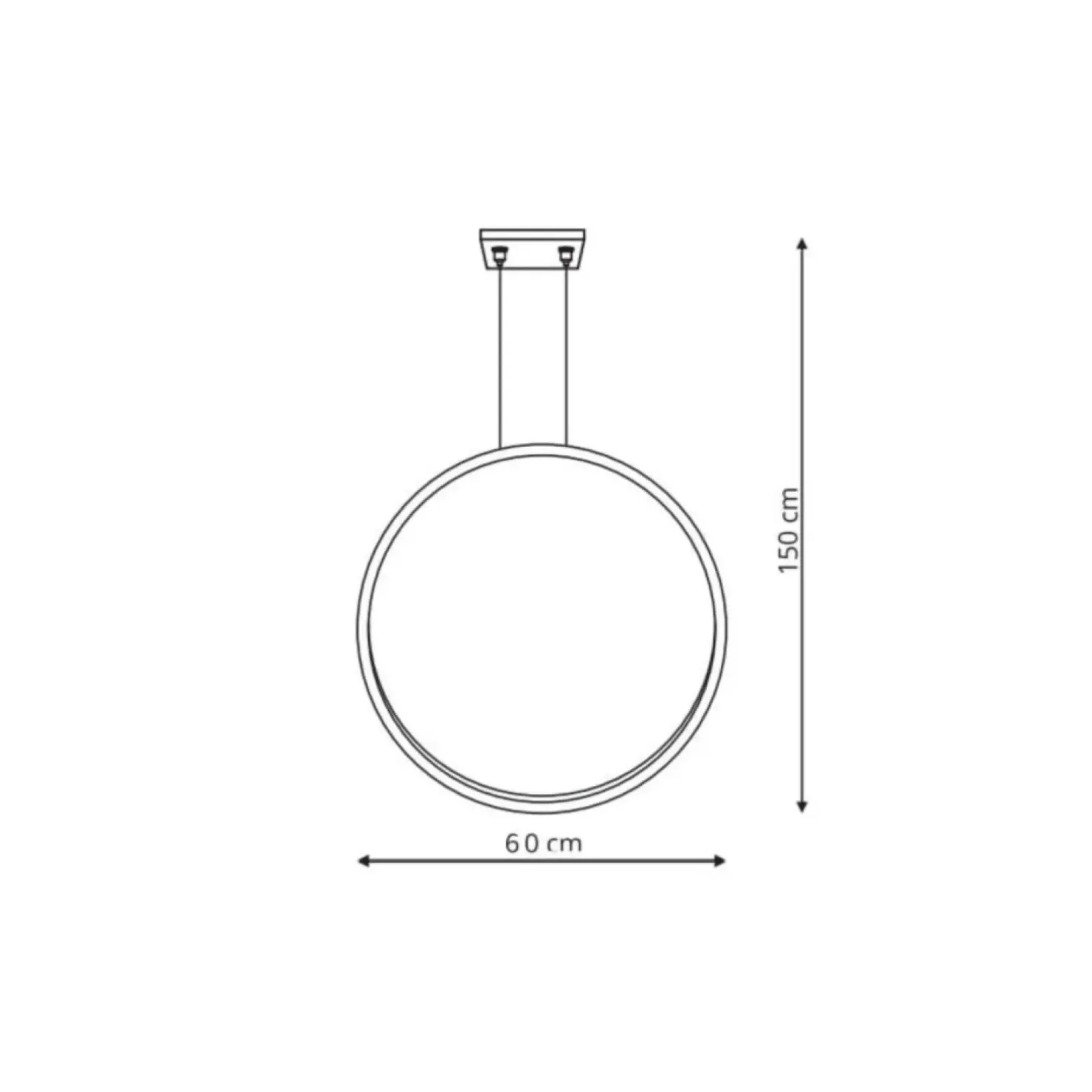 Hot Sklep Kaja Żyrandol do łazienki LED 3000K LP-999/1P S BK MIRROR | Kaja
