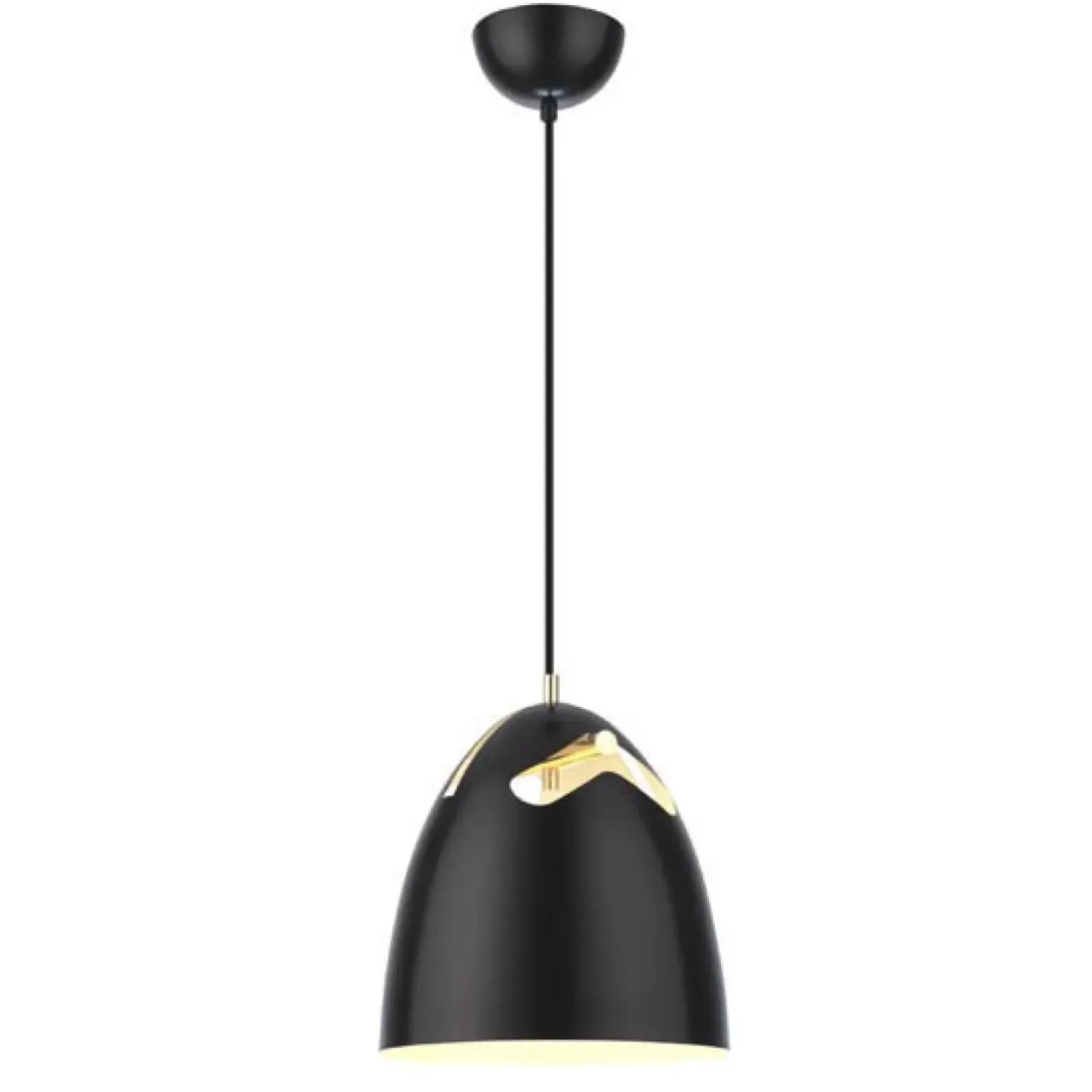Store Sklep Kaja Żyrandol K-PD231-1B z serii VINET - czarny