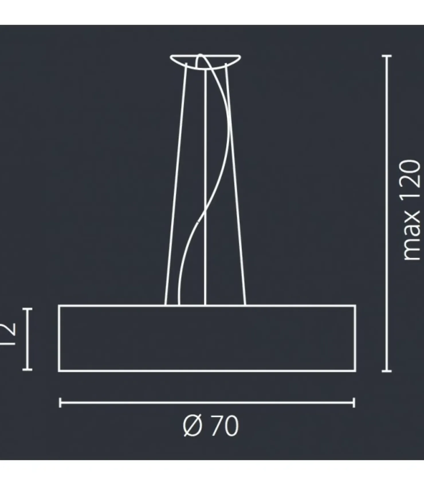 Store Sklep Kaja Żyrandol z abażurem ⌀70cm regulowany zwis 67251 TONGA | Kaja