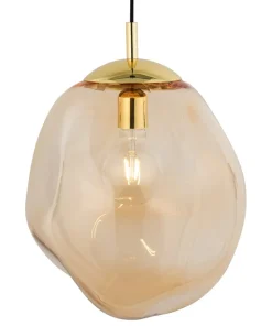 Store Sklep Kaja Żyrandol z bursztynowym kloszem TK 4261 SOL | Kaja Oświetlenie