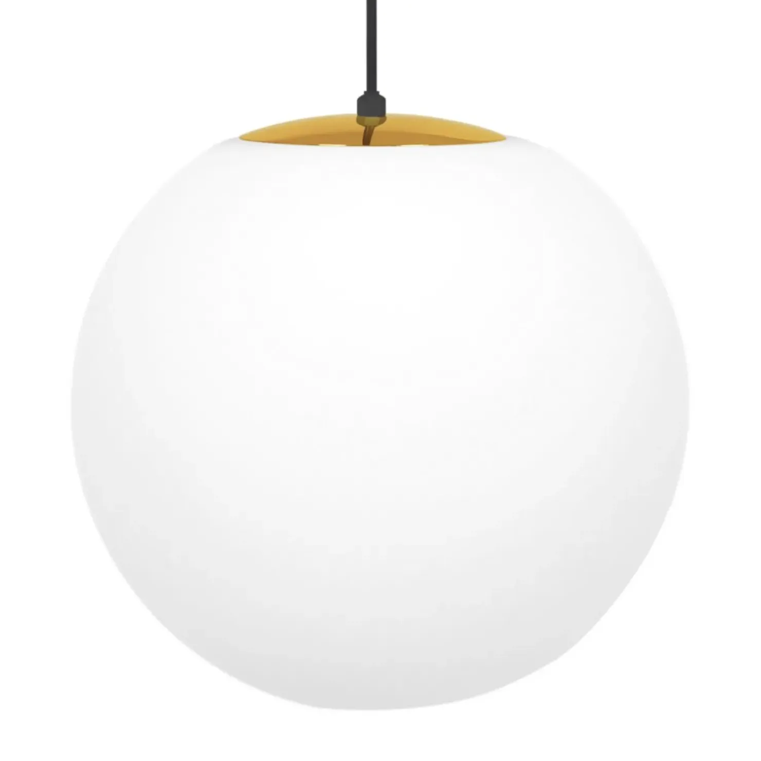 Flash Sale Sklep Kaja Żyrandol z dużym białym kloszem 30 cm K-4912 ISLA | Kaja Oświetlenie