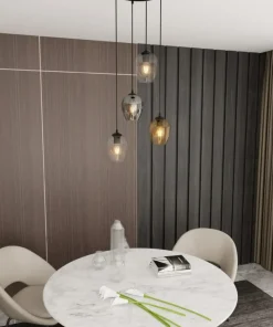 Sale Sklep Kaja Żyrandol z różnorodnymi kloszami 682/4PREM ISTAR PREMIUM | Kaja