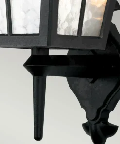Zewnętrzna lampa naścienna BL46M-BLACK z serii CANTERBURY*Sklep Kaja Cheap