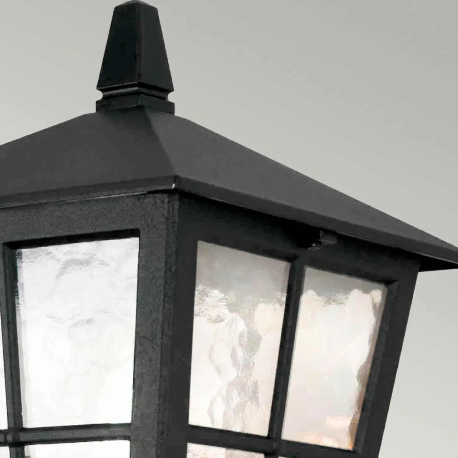 Zewnętrzna lampa naścienna BL46M-BLACK z serii CANTERBURY*Sklep Kaja Cheap
