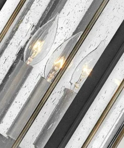 Zewnętrzna lampa naścienna, czerń HK-FITZGERALD2-L z serii FITZGERALD*Sklep Kaja Store