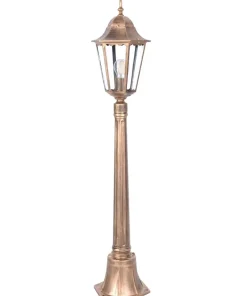 Zewnętrzna lampa stojąca retro K-6006A CZ/ZŁ LOZANA | Kaja Oświetlenie*Sklep Kaja Fashion