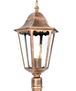 Zewnętrzna lampa stojąca retro K-6006A CZ/ZŁ LOZANA | Kaja Oświetlenie*Sklep Kaja Fashion