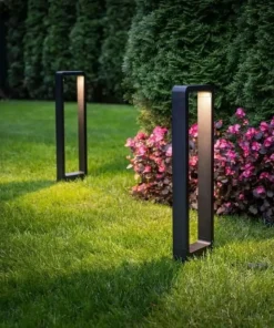 Zewnętrzna lampa stojąca z wbudowanym LED-em 9118 | Kaja Oświetlenie*Sklep Kaja Cheap