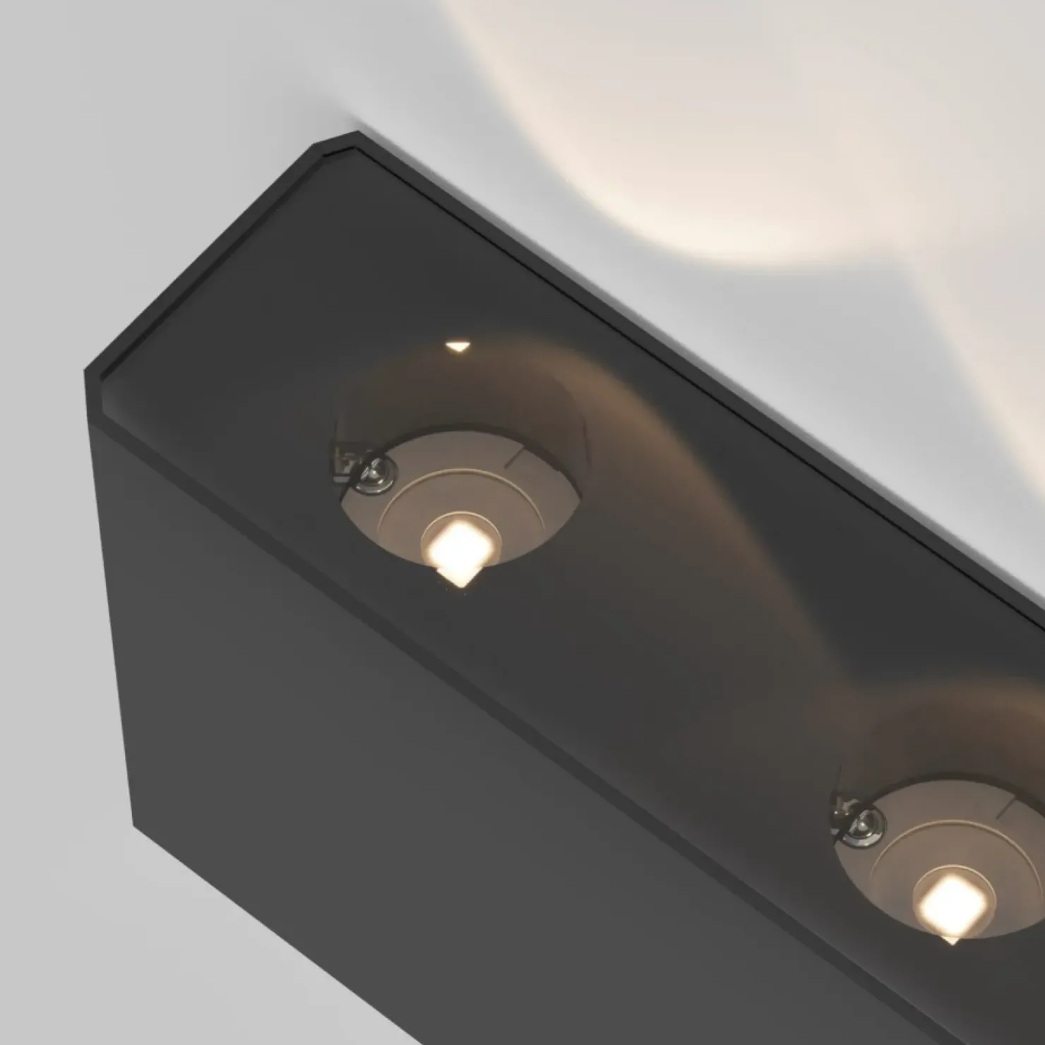 Zewnętrzny kinkiet ścienny LED 5W O433WL-L4GF3K z serii SHOW*Sklep Kaja Shop