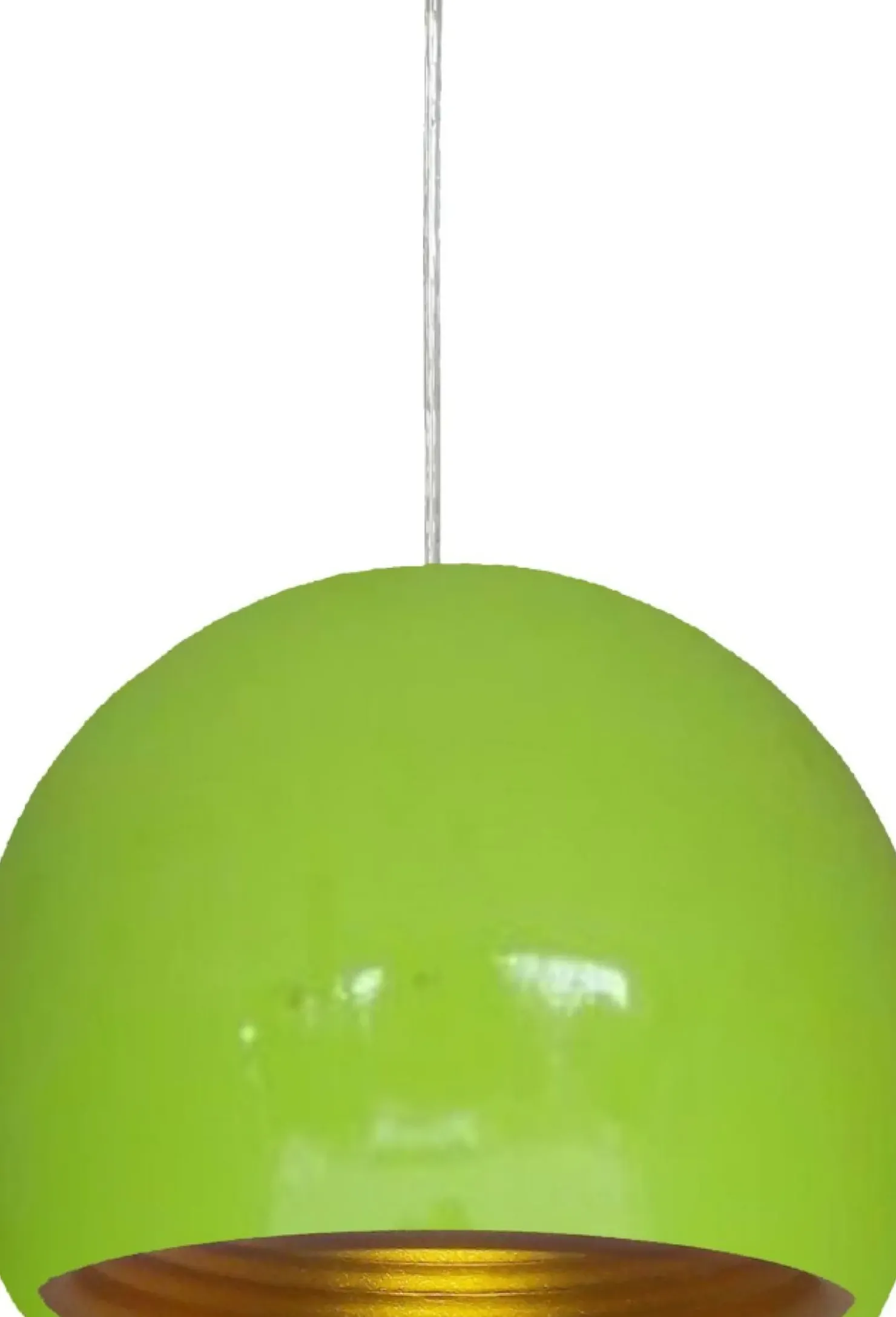 Zielona lampa wisząca ze złotym wnętrzem 31-15136 PICTOR | Kaja*Sklep Kaja Cheap