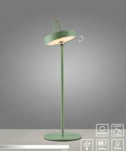 Zielona lampka stołowa na taras i do biura ZM 19310-43 AMAG | Kaja*Sklep Kaja Clearance