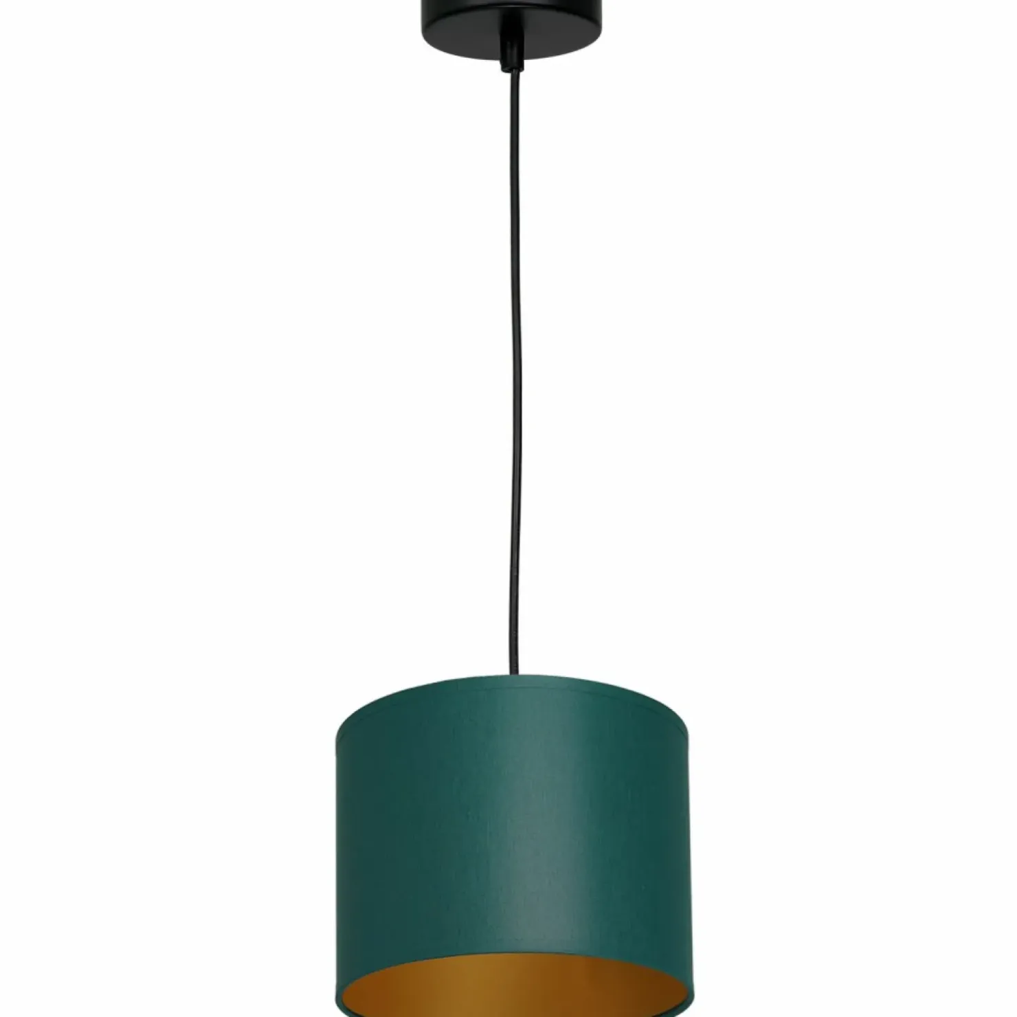 Sale Sklep Kaja Zielono-złota lampa wisząca, regulowana wysokość LX 3547 z serii ARDEN