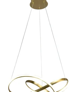 New Sklep Kaja Złota, dekoracyjna lampa wisząca LED do salonu ML6772 CAPPIO | Kaja