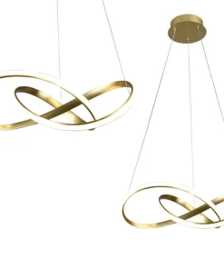 New Sklep Kaja Złota, dekoracyjna lampa wisząca LED do salonu ML6772 CAPPIO | Kaja