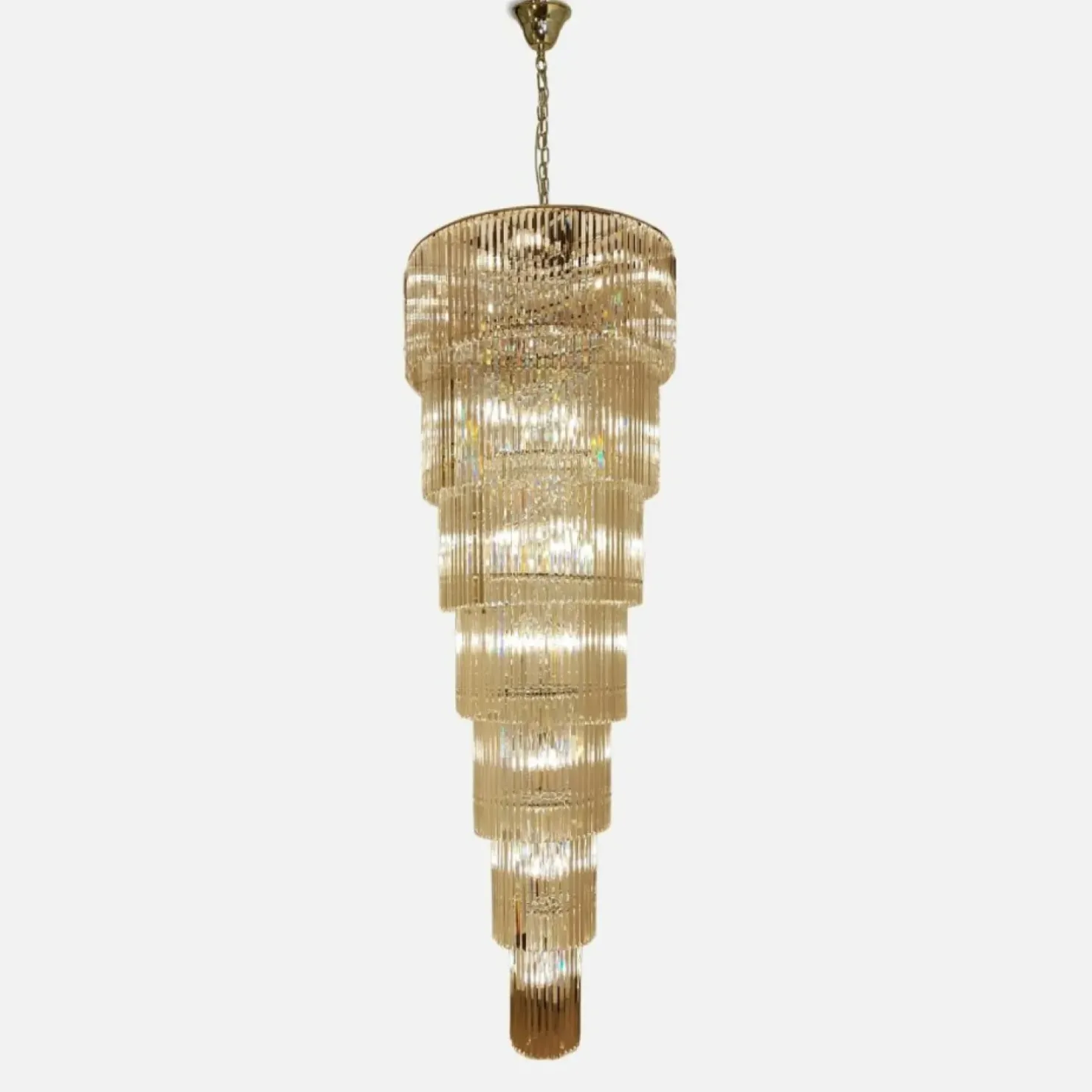 Shop Sklep Kaja Złota, kryształowa lampa w stylu pałacowym ZM 18006-69 LUXE | Kaja