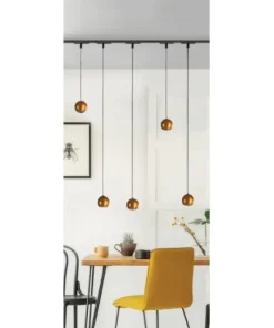 Złota kula LED do szyny 1-fazowej magnetycznej AZ4628 z serii KO*Sklep Kaja Online