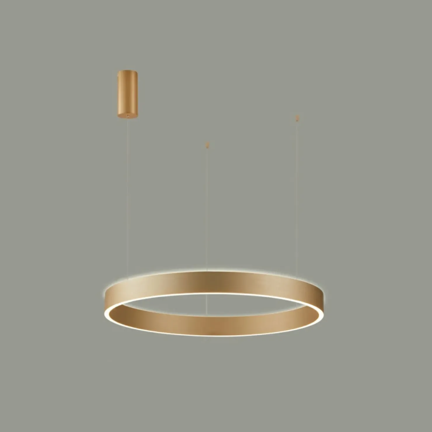Store Sklep Kaja Złota lampa ⌀60 PND-56215D-060RPP-GD-3KS4K-TRDIMM BRASCO UP DOWN | Kaja