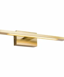Złota lampa ścienna LED nad lustro 30cm RLB96473-1B ARBI| Kaja*Sklep Kaja Store