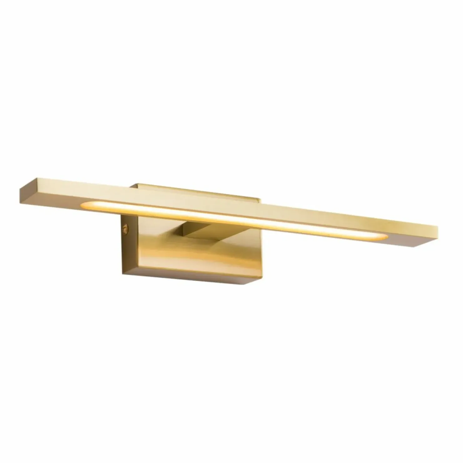 Złota lampa ścienna LED nad lustro 30cm RLB96473-1B ARBI| Kaja*Sklep Kaja Store