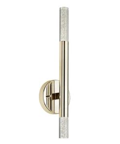 Złota lampa ścienna w kształcie tuby W0461-02E-F7F7 ONE | Kaja*Sklep Kaja Shop