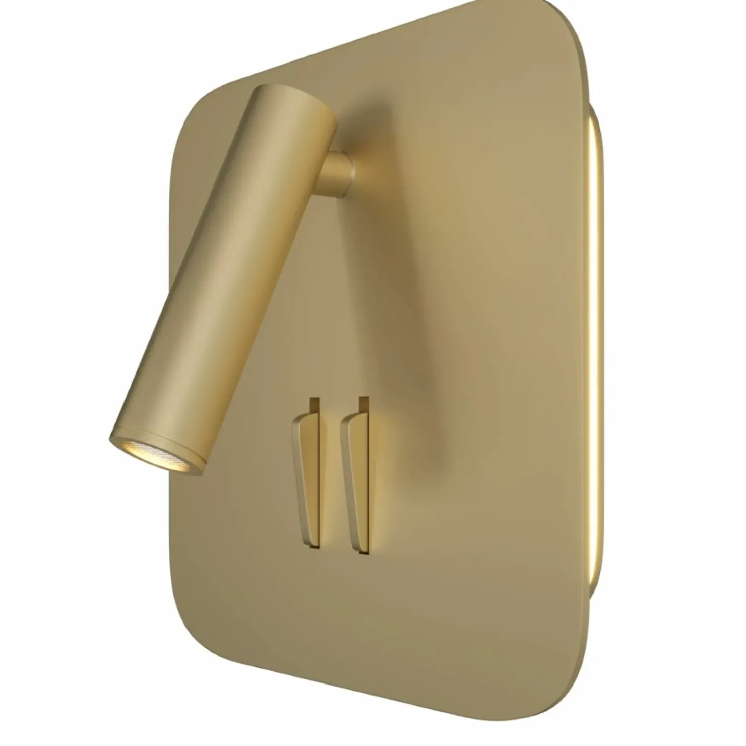 Złota lampa LED z włącznikiem C175-WL-01-6W-MG IOS 176 | Kaja*Sklep Kaja Discount