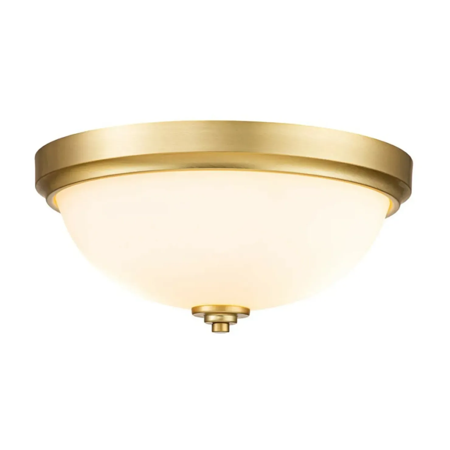 Złota lampa, półkolisty plafon FE-MALIBU-F-BATH-BB z serii MALIBU*Sklep Kaja New