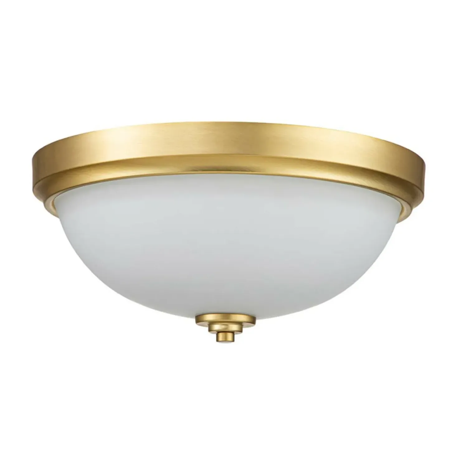 Złota lampa, półkolisty plafon FE-MALIBU-F-BATH-BB z serii MALIBU*Sklep Kaja New
