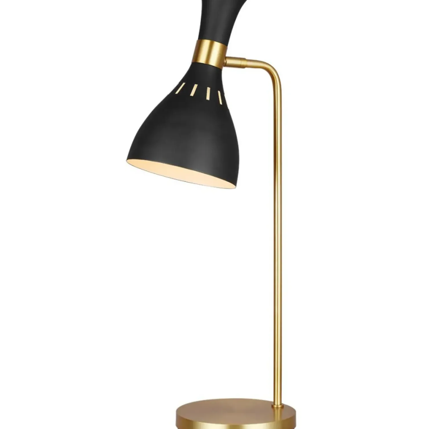 Złota lampa stołowa do biura FE-JOAN-TL-MB z serii JOAN*Sklep Kaja New