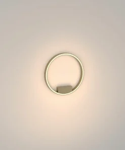 Złota lampa sufitowa, LED 25W MOD058CL-L25BS3K z serii RIM | Kaja*Sklep Kaja Clearance