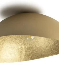 Złota lampa sufitowa, na jedną żarówkę SIG 40593 z serii SOLARIS*Sklep Kaja Fashion